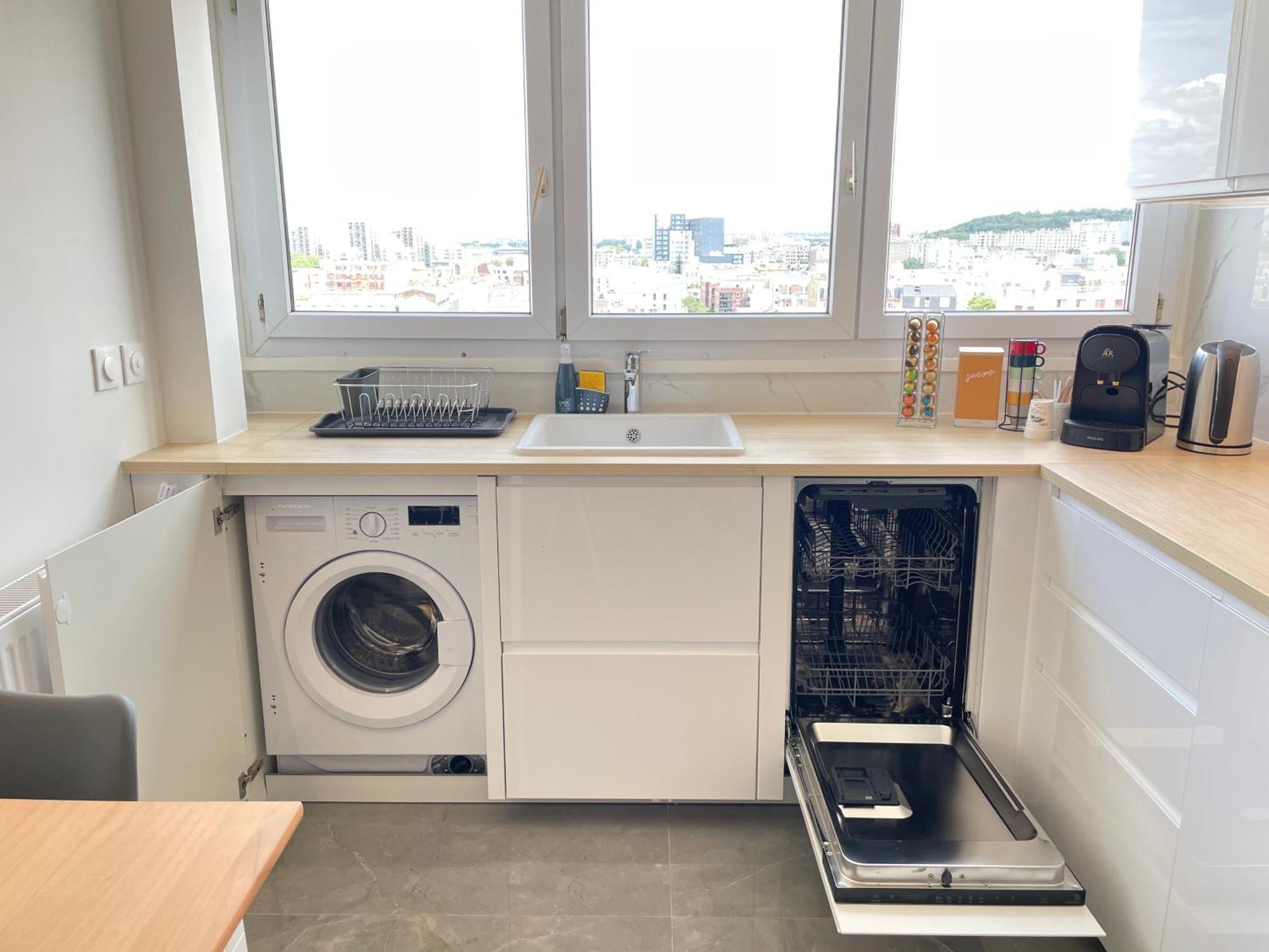 Paris Pantin Magnifique Appartement 4 Pieces De 108M2 Avec 2 Parking Interieur - Tres Cosy Pour 1 A 12 Personnes - Entierement Refait A Neuf Entire Apartment Luxurious And Warm - Pantin Paris 19 Eme Free Wifi Gratuit Ngoại thất bức ảnh